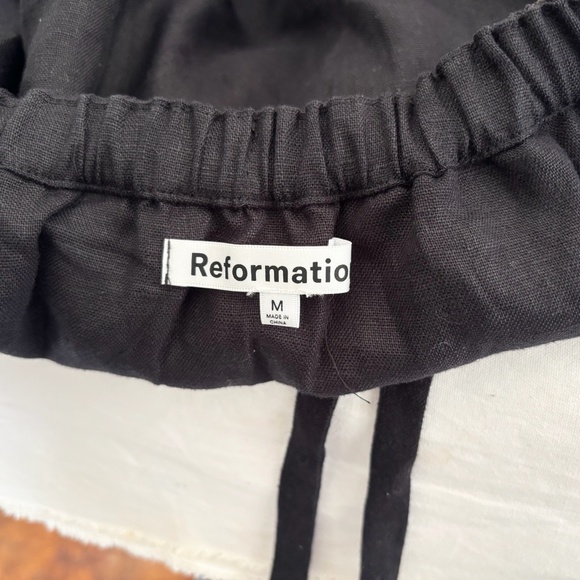 Reformation Maui Linen Halter Dress - Picture 3 of 5